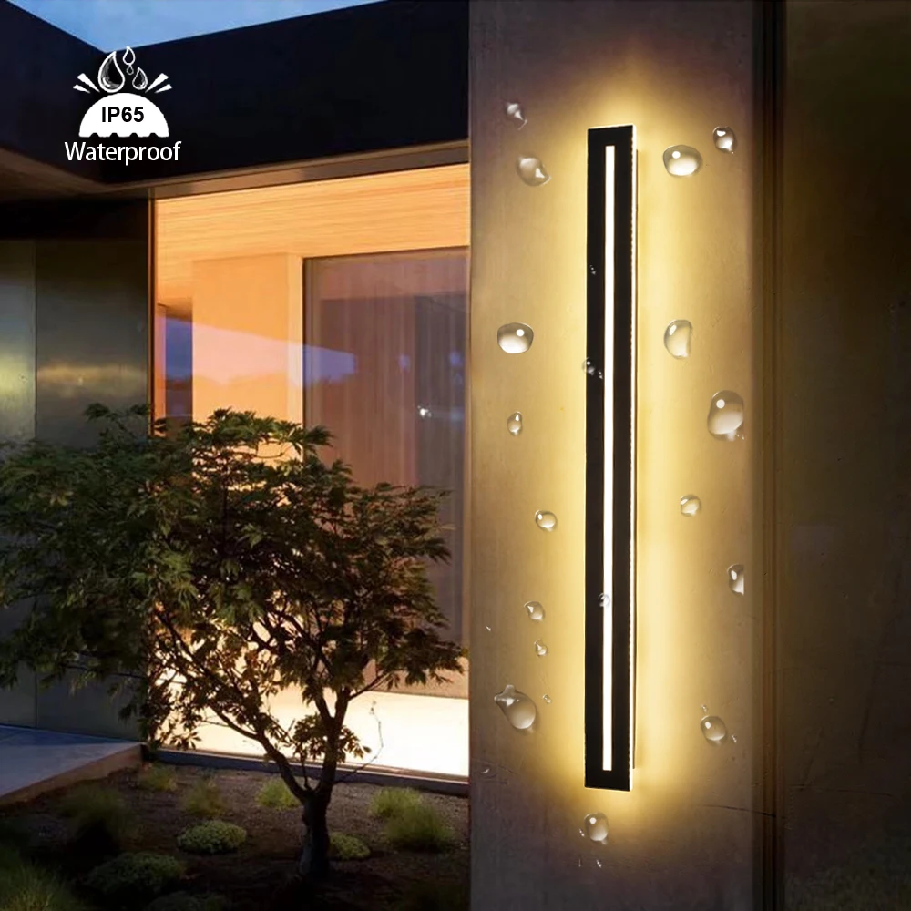 LED Outdoor Wall Lamps Long Porch Lights Waterproof IP65 Outdoor Garden Lighting Decoration Villa Balcony Door Wall Lamps LED
LED Outdoor Wall Lamps Long Porch Lights Waterproof IP65 Outdoor Garden Lighting Decoration Villa Balcony Door Wall Lamps LED