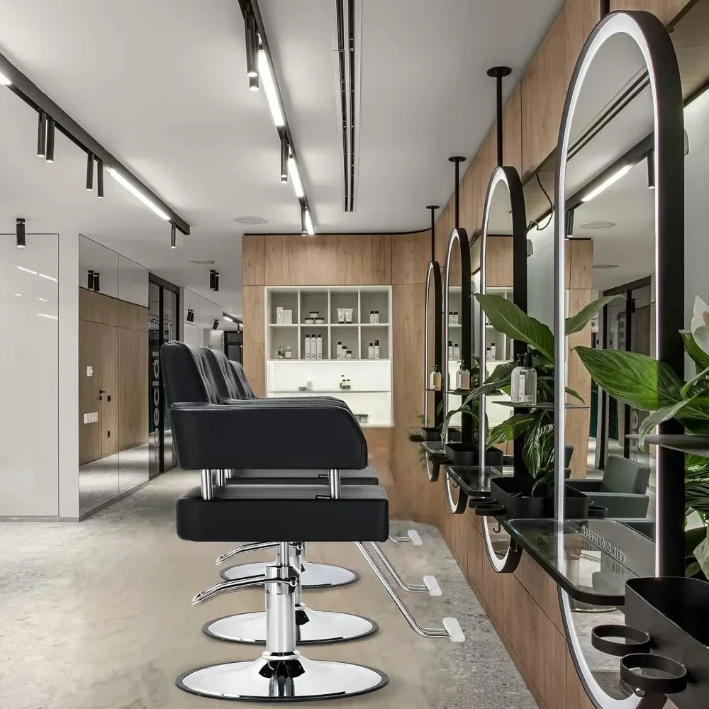 Polar Aurora Barber Chair Salon Chair for Hair Stylist with Hydraulic Pump Adjustable Height 360 Degrees Swivel BeautyEquipment
Polar Aurora Barber Chair Salon Chair for Hair Stylist with Hydraulic Pump Adjustable Height 360 Degrees Swivel BeautyEquipment