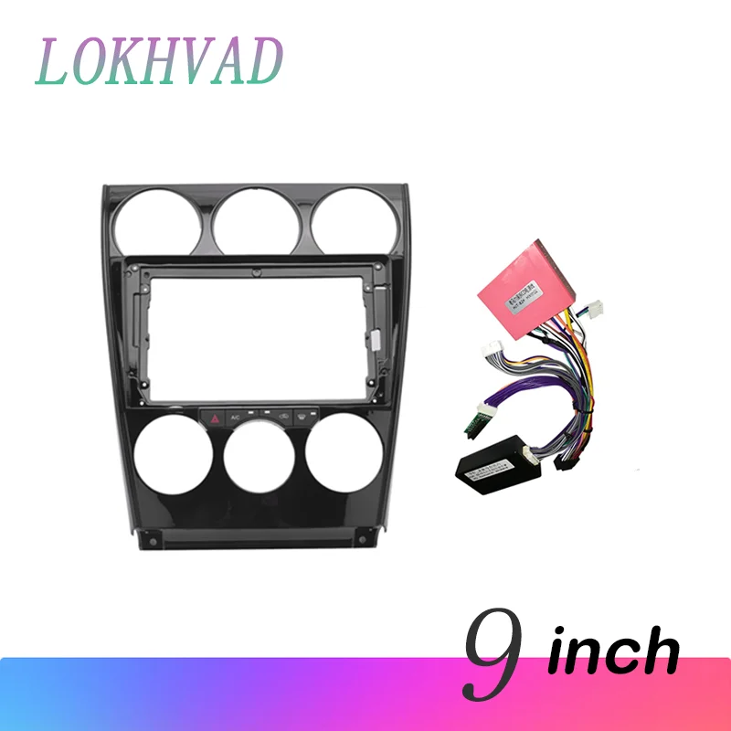 9 Inch 2din Car Fascia Wires Board Control CANBUS Work For Mazda 6 2004-2015 Stereo Panel Dash Installation Double Din DVD Frame
9 Inch 2din Car Fascia Wires Board Control CANBUS Work For Mazda 6 2004-2015 Stereo Panel Dash Installation Double Din DVD Frame