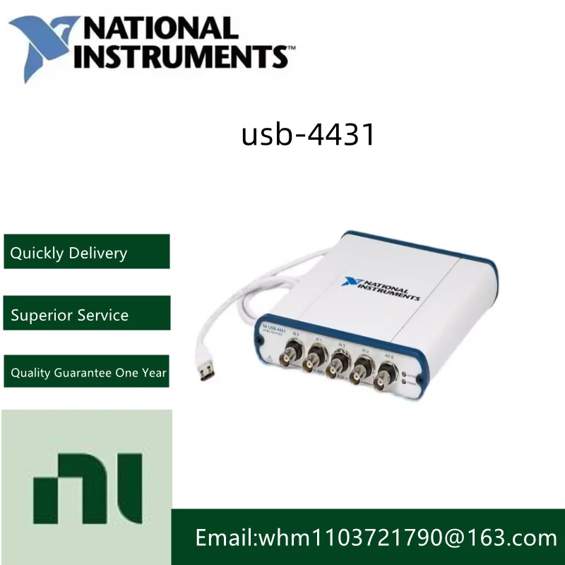 NI USB-4431 Высокоточная карта захвата звука и вибрации 780164-01
NI USB-4431 Высокоточная карта захвата звука и вибрации 780164-01