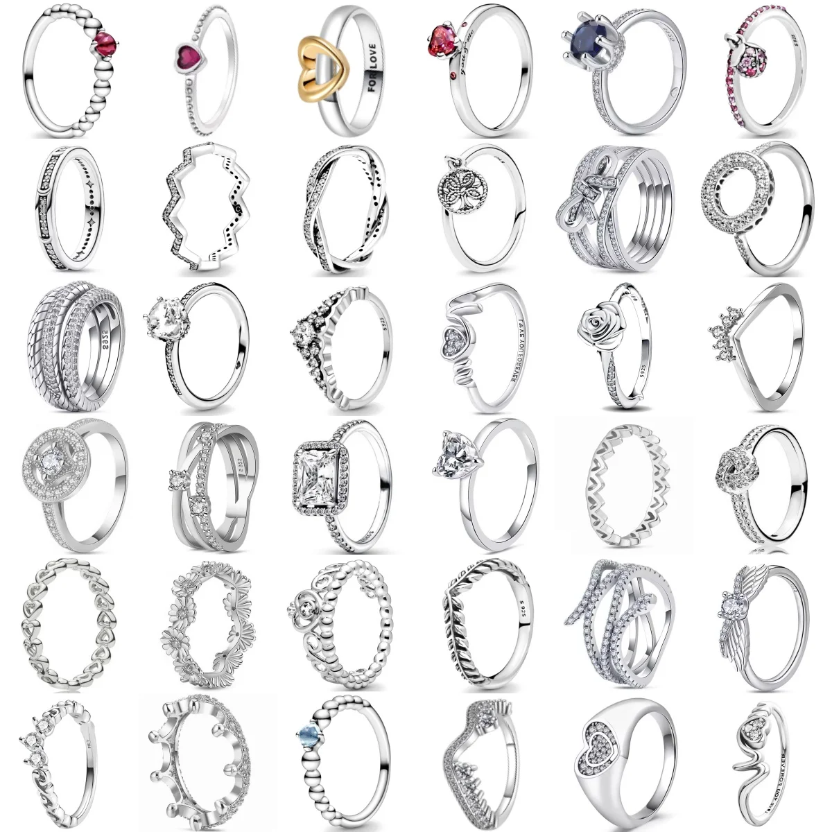 2025 New 925 Sterling Silver Shiny Classic Square Crown Heart-shaped Ring Exquisite Luxury Charm Jewelry Holiday Surprise Gifts
2025 New 925 Sterling Silver Shiny Classic Square Crown Heart-shaped Ring Exquisite Luxury Charm Jewelry Holiday Surprise Gifts