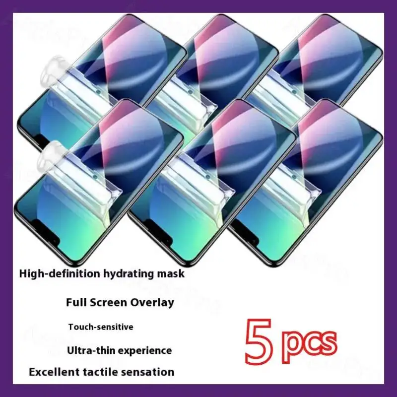5P Ultra Clear Hydrogel Protective For OPPO Reno 14 Pro/13/Reno12 Pro/11Pro/10Pro Series Anti-Scratch Soft Film Smooth Feel
5P Ultra Clear Hydrogel Protective For OPPO Reno 14 Pro/13/Reno12 Pro/11Pro/10Pro Series Anti-Scratch Soft Film Smooth Feel