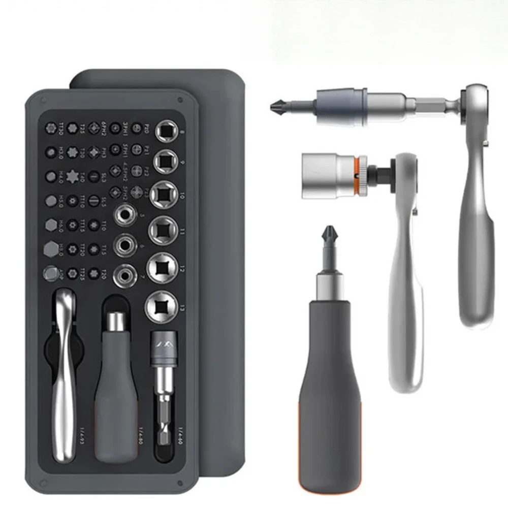 Jimihome 41 IN 1 Screwdriver Set S2 Magnetic Bits Ratchet Wrench Screwdrivers Kit DIY Household Repair Tools JM-GNT41
Jimihome 41 IN 1 Screwdriver Set S2 Magnetic Bits Ratchet Wrench Screwdrivers Kit DIY Household Repair Tools JM-GNT41