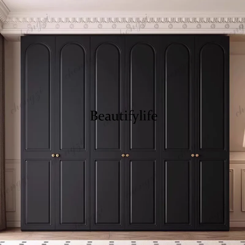 P182 Luxury Designs Wardrobe Essential Wooden Simple Black Cabinet Wardrobe Bedroom Modern Tall Szafa Na Ubrania House Furniture
P182 Luxury Designs Wardrobe Essential Wooden Simple Black Cabinet Wardrobe Bedroom Modern Tall Szafa Na Ubrania House Furniture