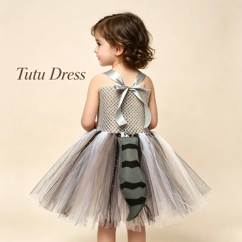 Raccoon Style Dress Animal Role Play Costume Raccoon Cosplay Outfit Stage Performance Wear For Festival Party Show Holiday
Raccoon Style Dress Animal Role Play Costume Raccoon Cosplay Outfit Stage Performance Wear For Festival Party Show Holiday