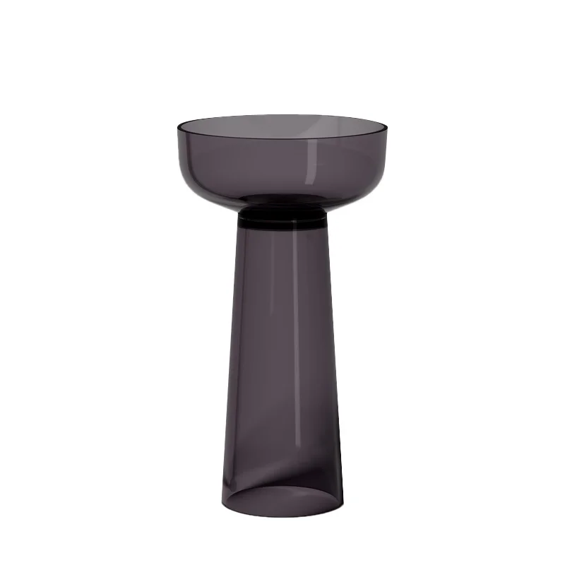 Transparent resin column basin, hotel bathroom, color round, integrated floor type, hand washing basin
Transparent resin column basin, hotel bathroom, color round, integrated floor type, hand washing basin
