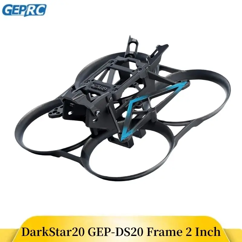 GEPRC DarkStar20 GEP-DS20 Рама 2-дюймовый легкий FPV аксессуары для дронов Многоцветный, совместимый с двигателями 1003 и 1102 1
GEPRC DarkStar20 GEP-DS20 Рама 2-дюймовый легкий FPV аксессуары для дронов Многоцветный, совместимый с двигателями 1003 и 1102 1