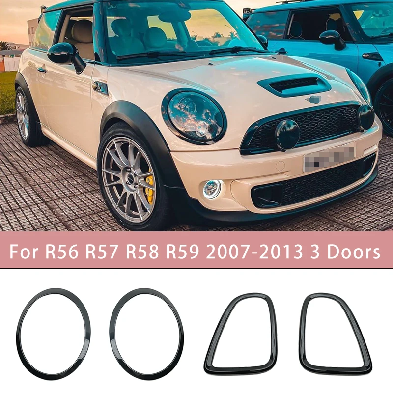 Car Headlight Lamps Frame Cover For BMW MINI Cooper S/D JCW R55 R56 R57 R58 R59 Head Tail Rear Lamp Carbon Fiber Pattern Sticker
Car Headlight Lamps Frame Cover For BMW MINI Cooper S/D JCW R55 R56 R57 R58 R59 Head Tail Rear Lamp Carbon Fiber Pattern Sticker