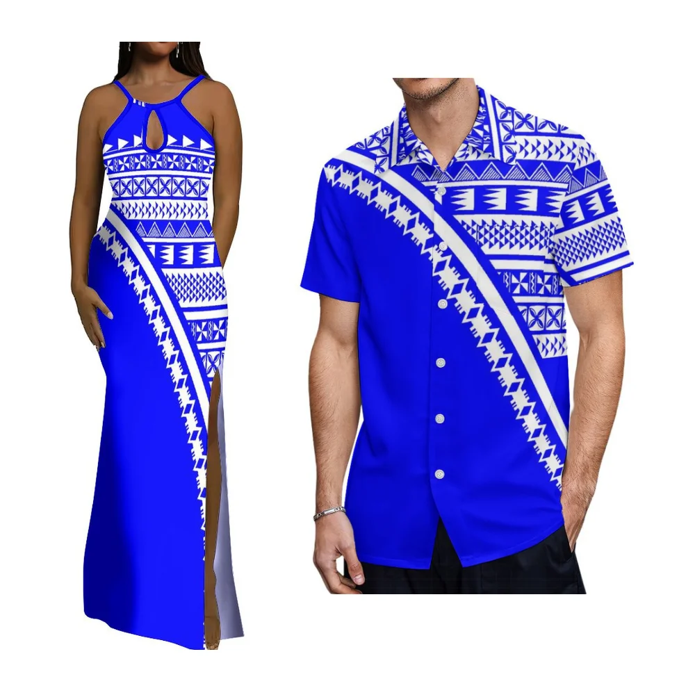 Women'S Sleeveless Sexy Dress Polynesian Floor-Length Dress Couple'S Suit And Men'S Short-Sleeved Shirt Plate-Sized Clothing
Women'S Sleeveless Sexy Dress Polynesian Floor-Length Dress Couple'S Suit And Men'S Short-Sleeved Shirt Plate-Sized Clothing