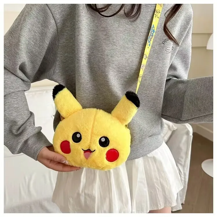 Cute Pokemon Pikachu Crossbody Bag Kawaii Anime Mini Backpack Plush Dolls Stuffed Toys Birthday Party Gifts
Cute Pokemon Pikachu Crossbody Bag Kawaii Anime Mini Backpack Plush Dolls Stuffed Toys Birthday Party Gifts