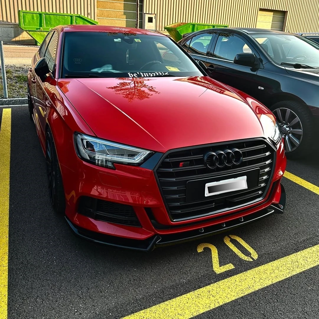 For Audi A3 8V S-Line S3 Facelift 2017-2020 Saloon/Sportback Gloss Black Car Front Bumper Lip Splitter Not For Standard Bodykits
For Audi A3 8V S-Line S3 Facelift 2017-2020 Saloon/Sportback Gloss Black Car Front Bumper Lip Splitter Not For Standard Bodykits