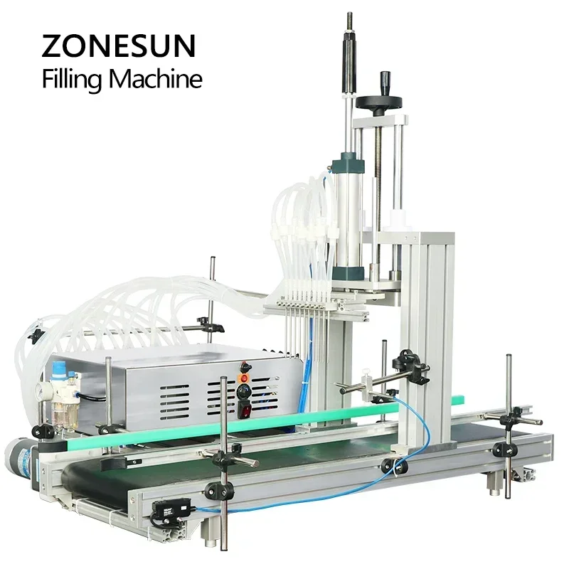 ZONESUN ZS-DTPP10D Peristaltic Pump 10Heads Liquid Filling Machine Vial Tube Chemical Agents Medical Packaging Production Line
ZONESUN ZS-DTPP10D Peristaltic Pump 10Heads Liquid Filling Machine Vial Tube Chemical Agents Medical Packaging Production Line