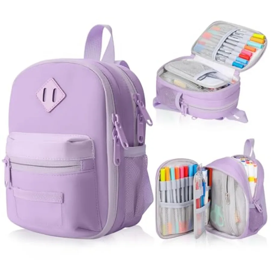 Large Capacity Pencil Case, Mini Backpack Pencil Case, Storage High Capacity Bag Pouch Holder Marker Pen Organizer, for Student
Large Capacity Pencil Case, Mini Backpack Pencil Case, Storage High Capacity Bag Pouch Holder Marker Pen Organizer, for Student