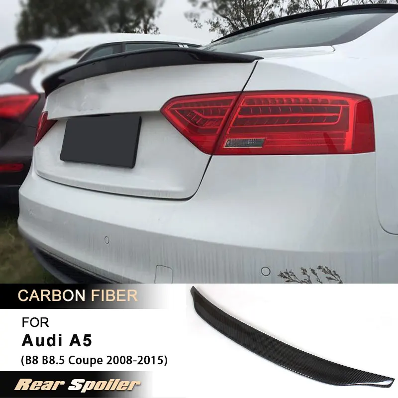 Car Rear Trunk Spoiler Wings for Audi A5 B8 B8.5 Coupe 2-Door 2008-2015 Non for S5 Sline Rear Spoiler Boot Wing Lip Carbon Fiber
Car Rear Trunk Spoiler Wings for Audi A5 B8 B8.5 Coupe 2-Door 2008-2015 Non for S5 Sline Rear Spoiler Boot Wing Lip Carbon Fiber