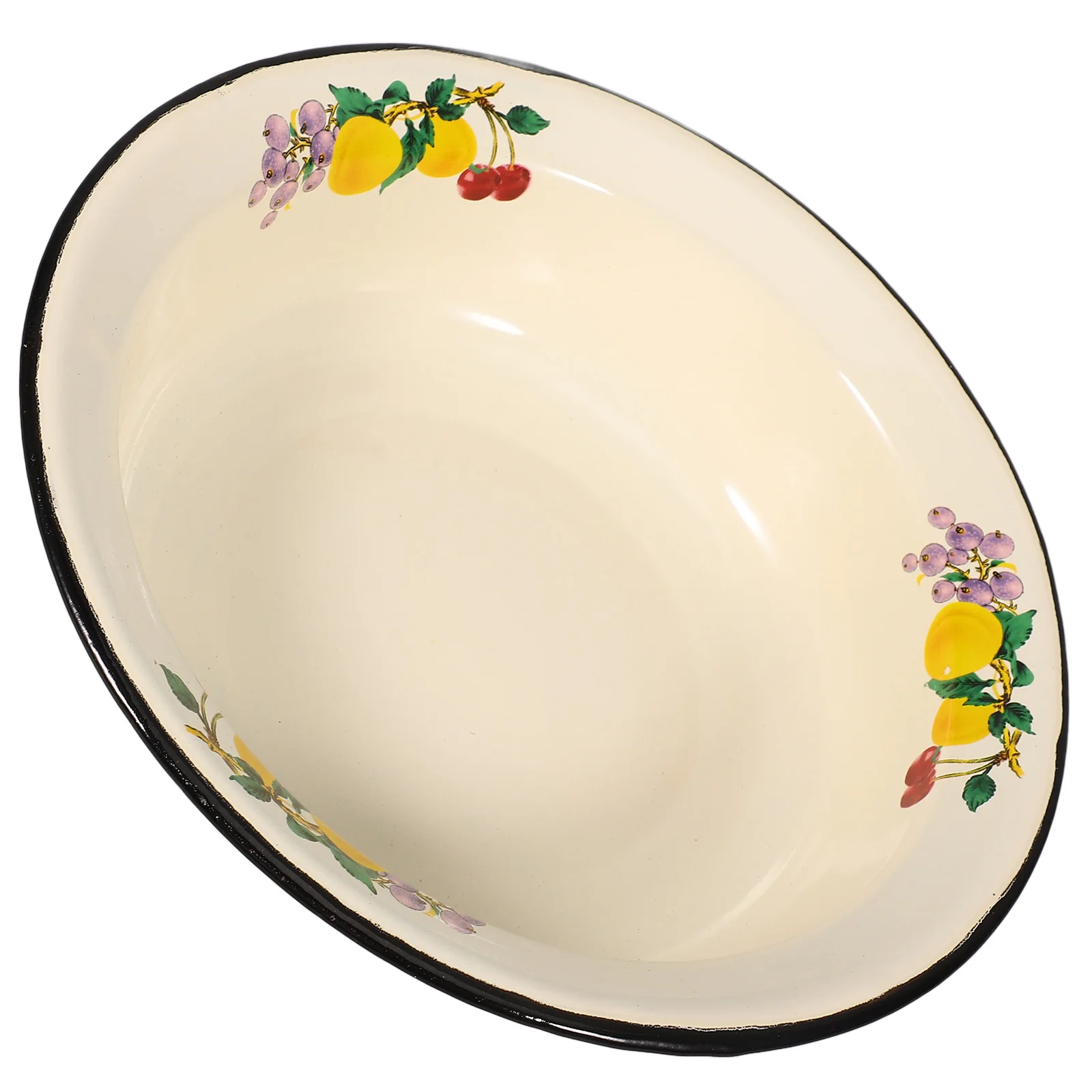 Vintage Enamel Unbreakable Large Deep Salad Food Camping Mixing Kitchenware Retro Design Easy Clean Storage Spices Home
Vintage Enamel Unbreakable Large Deep Salad Food Camping Mixing Kitchenware Retro Design Easy Clean Storage Spices Home
