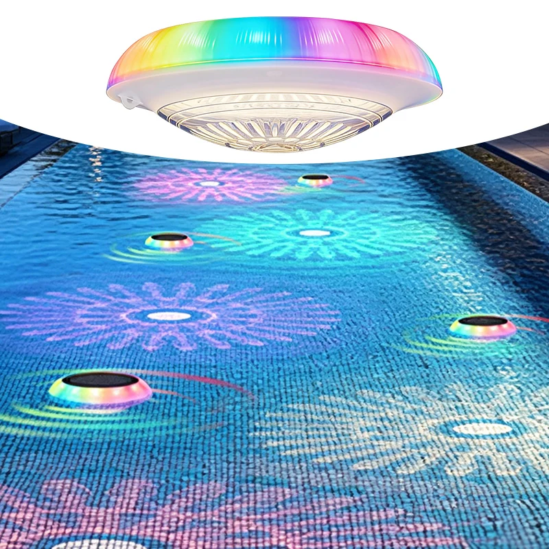 5050RGBWC LED Solar-Powered Floating Water Light Solar Pool Lights Bathtub Lights Floating Pool Lights for Inground Pool Bathtub
5050RGBWC LED Solar-Powered Floating Water Light Solar Pool Lights Bathtub Lights Floating Pool Lights for Inground Pool Bathtub