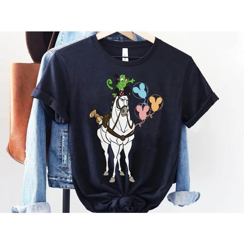 PASCAL and Maximus Are Wearing Mickey Mouse Balloon Mouse Ear Shirts, Tangled Disney T-shirts and Disneyland Travel Outfits
PASCAL and Maximus Are Wearing Mickey Mouse Balloon Mouse Ear Shirts, Tangled Disney T-shirts and Disneyland Travel Outfits