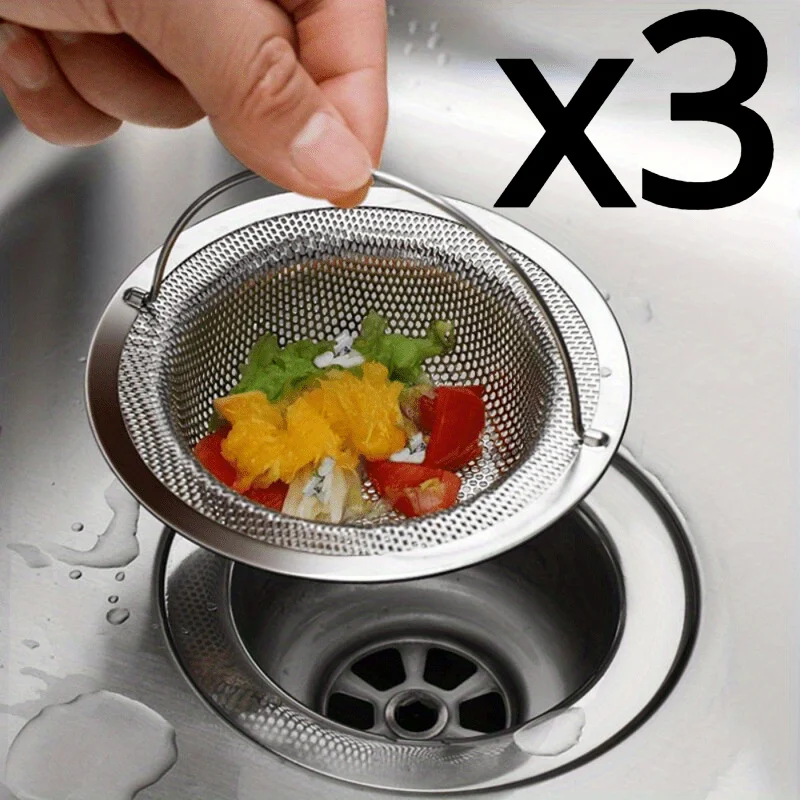 1/2/3Pcs Stainless Steel Drain Stopper Hair Catcher Sink Filter Shower Kitchen Accessories Gadgets Tools Home Bathroom
1/2/3Pcs Stainless Steel Drain Stopper Hair Catcher Sink Filter Shower Kitchen Accessories Gadgets Tools Home Bathroom