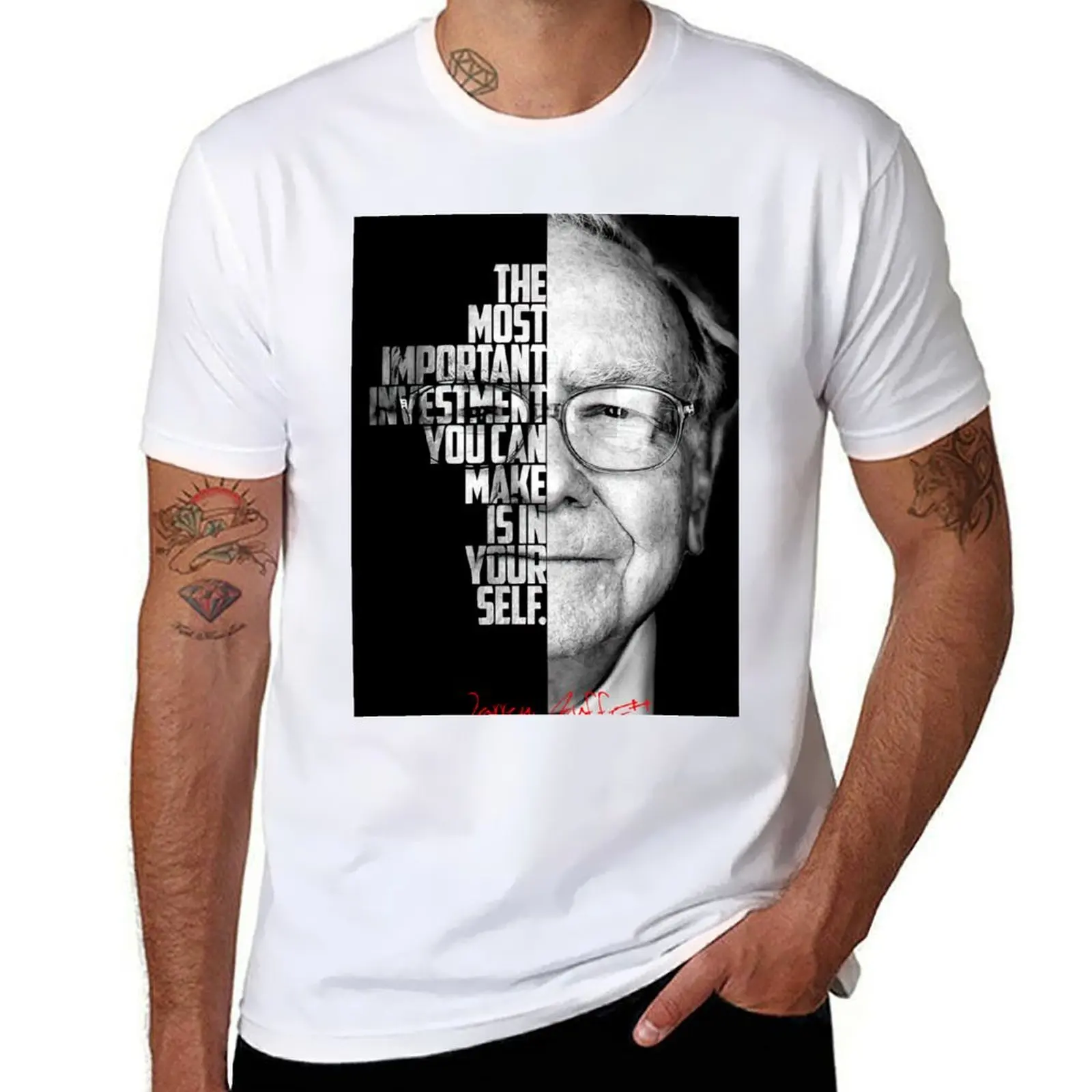 Black and white WArren Buffet Entrepreneur quote. T-Shirt t shirt man luxury T-Shirt
Black and white WArren Buffet Entrepreneur quote. T-Shirt t shirt man luxury T-Shirt