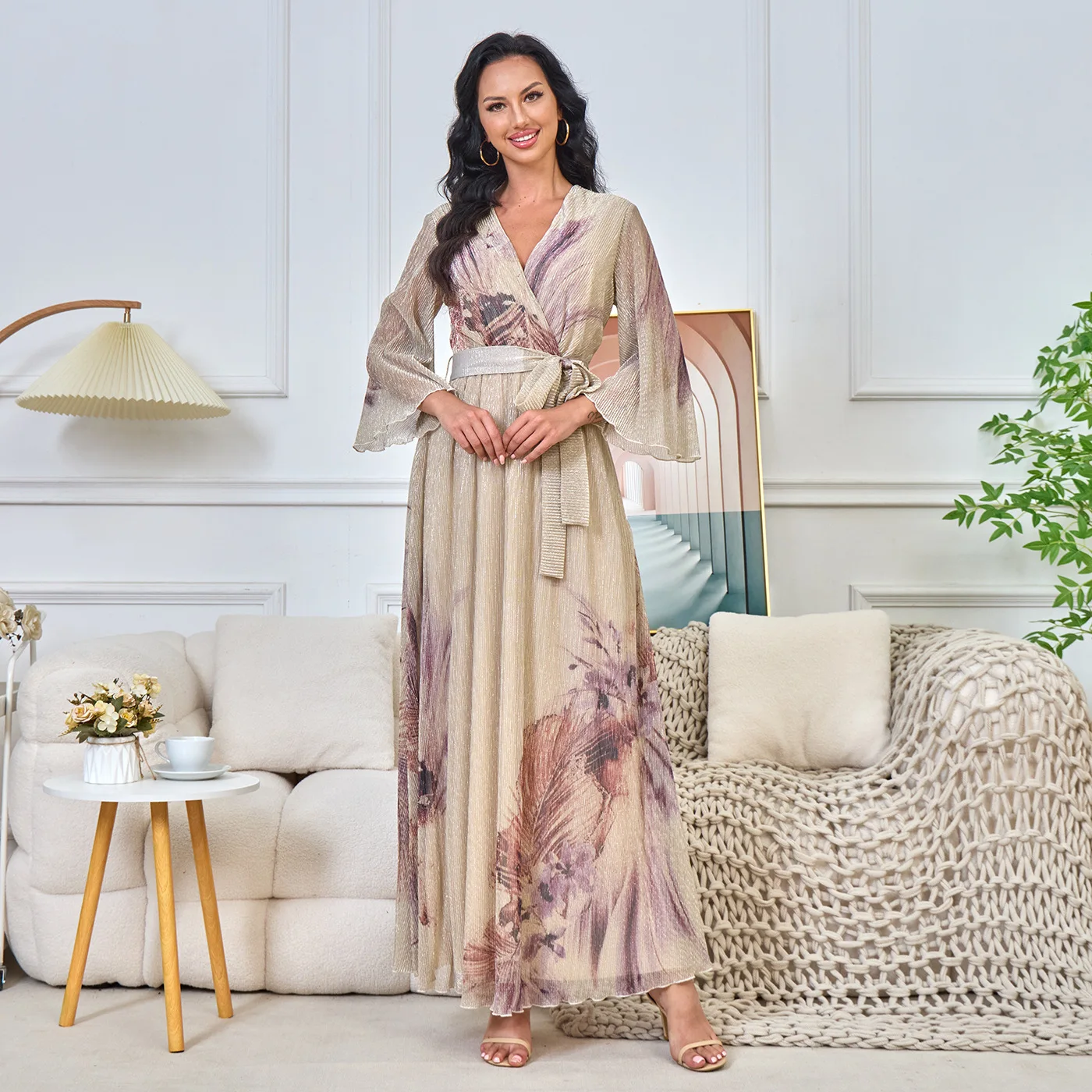 Mt215 Women's New Slim Fit Long Sleeve Evening Dress Party Elegant Dress Ins Robe Abaya Ramadan Dubai Luxury Islam Elegant
Mt215 Women's New Slim Fit Long Sleeve Evening Dress Party Elegant Dress Ins Robe Abaya Ramadan Dubai Luxury Islam Elegant