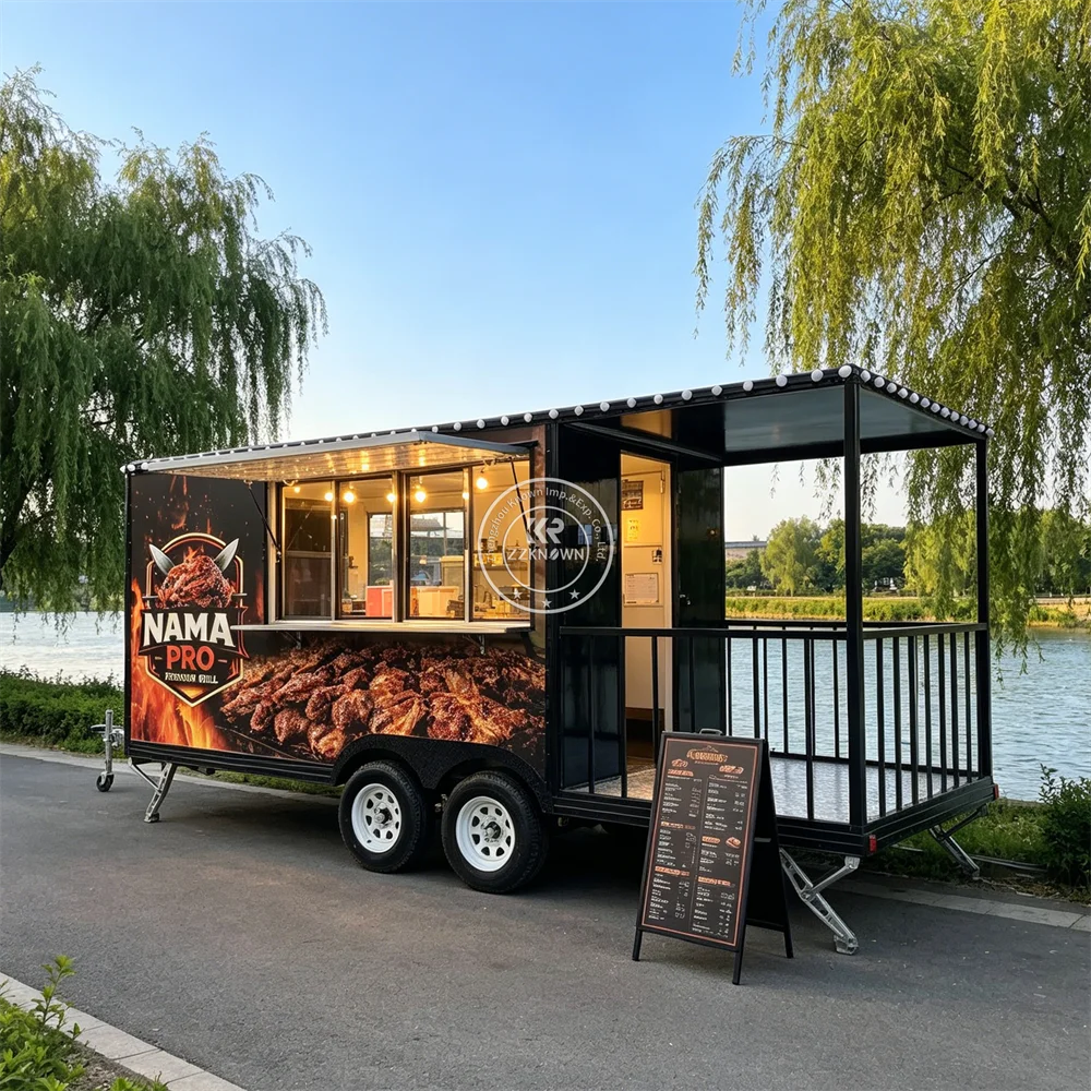 Commercial Custom Mobile Food Trailer Fully Equipped Sandwich BBQ Sushi Hot Dog Food Cart Catering Truck
Commercial Custom Mobile Food Trailer Fully Equipped Sandwich BBQ Sushi Hot Dog Food Cart Catering Truck