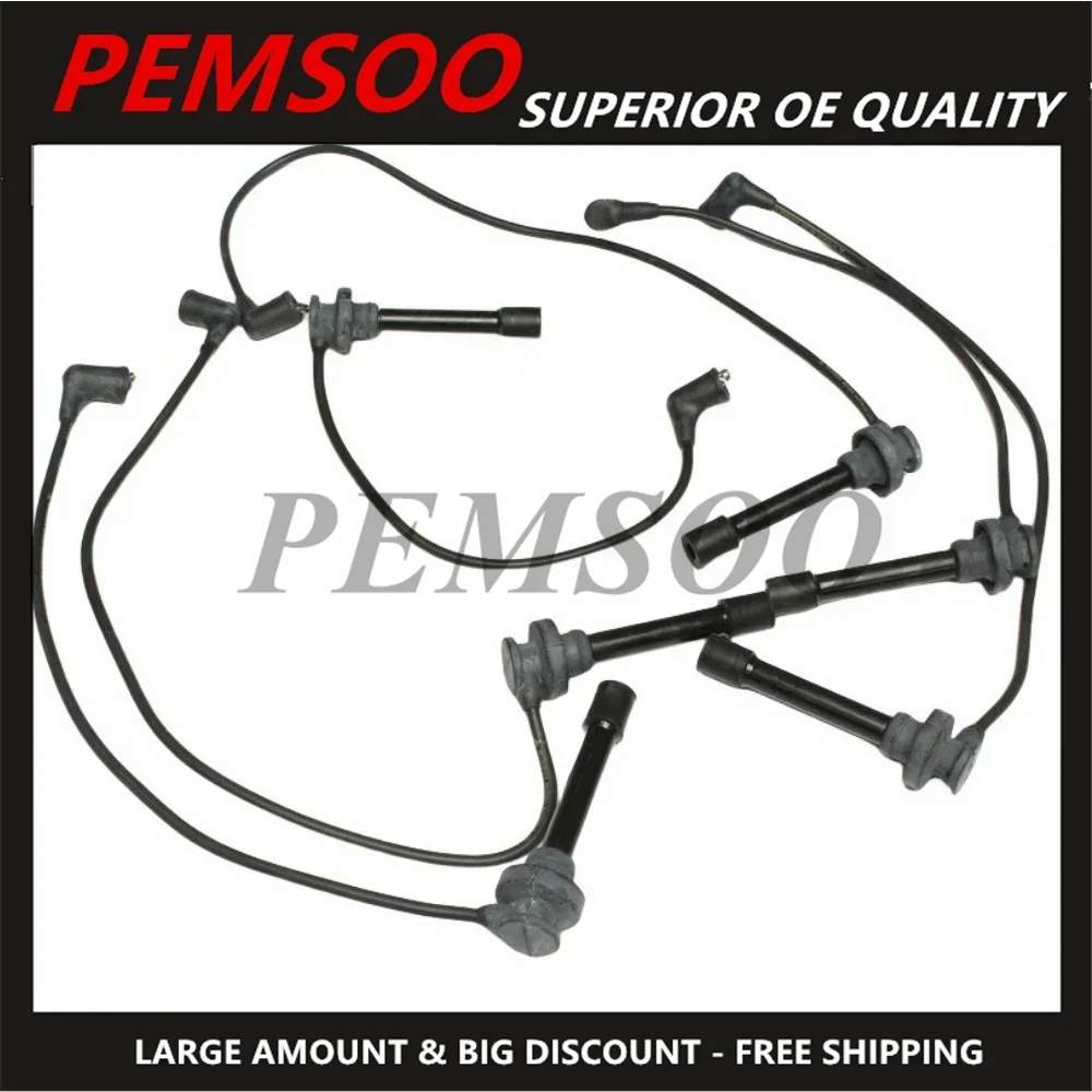New 6Pcs MD335931 Spark Plug Wire Set for Mitsubishi Diamante 1997-2004 V6 3.5L 7mm Black
New 6Pcs MD335931 Spark Plug Wire Set for Mitsubishi Diamante 1997-2004 V6 3.5L 7mm Black