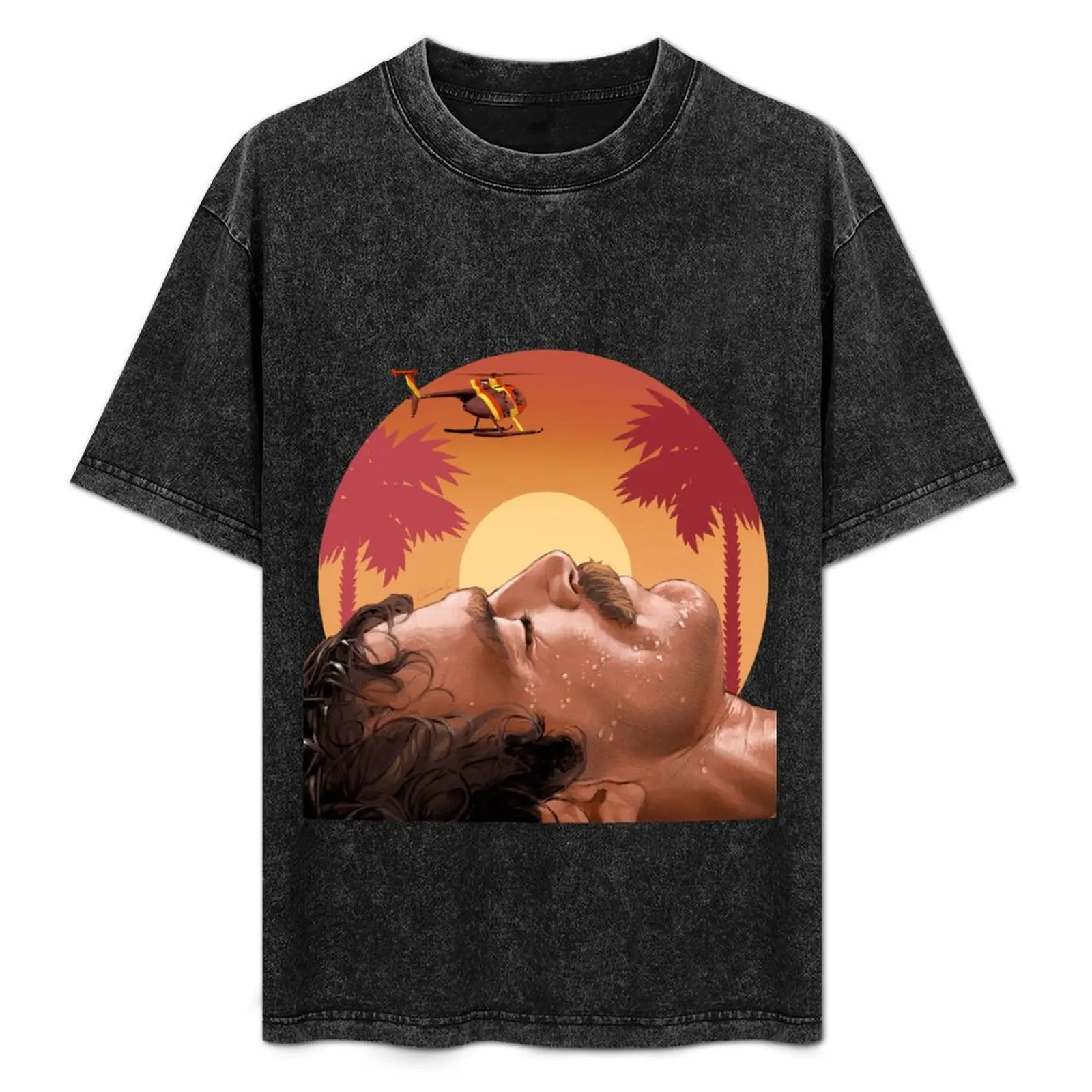 sunset in Hawaii T-Shirt Lightweight Print T-Shirt
sunset in Hawaii T-Shirt Lightweight Print T-Shirt