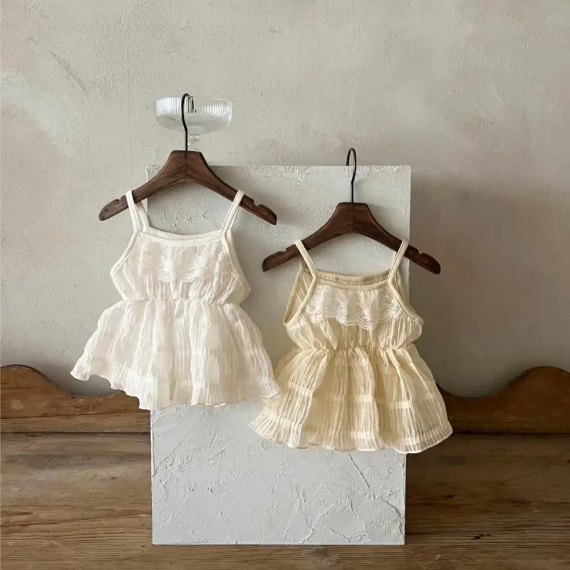 2026 Summer New Baby Girl Sleeveless Sling Dress Infant Cute Lace Princess Dress Toddler Cotton Vest Dress Beach Clothes 0-24M
2026 Summer New Baby Girl Sleeveless Sling Dress Infant Cute Lace Princess Dress Toddler Cotton Vest Dress Beach Clothes 0-24M
