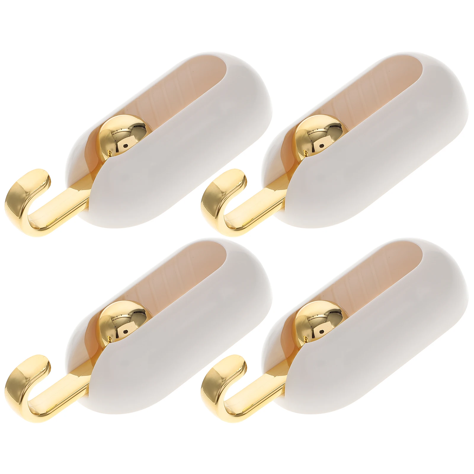 4pcs Non-marking Sticky Hooks Self Adhesive Wall Bathroom White Hanging Coats Towels Hats Umbrellas Keys Closet Door Storage
4pcs Non-marking Sticky Hooks Self Adhesive Wall Bathroom White Hanging Coats Towels Hats Umbrellas Keys Closet Door Storage