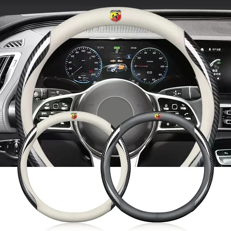 New Universal Car Steering Wheel Covers Interior Anti-Slip For Abbas Abarth Punto 124/125/500 Stilo Ducato Car Accessories
New Universal Car Steering Wheel Covers Interior Anti-Slip For Abbas Abarth Punto 124/125/500 Stilo Ducato Car Accessories