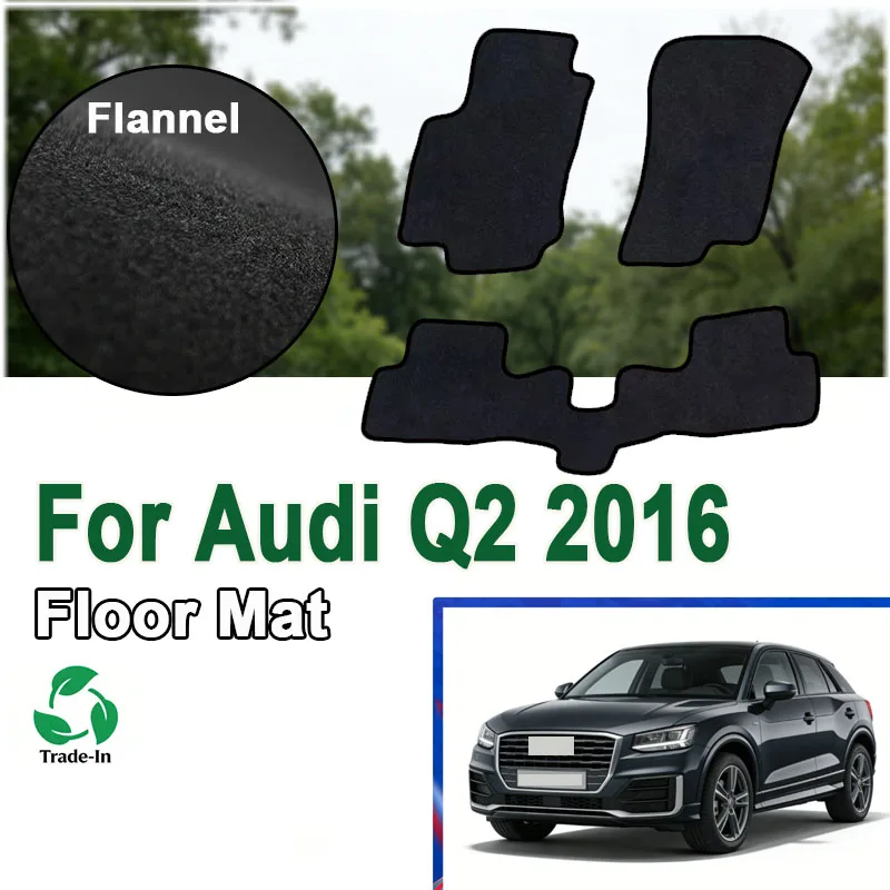 Flannel "Car Floor Mat For Audi Q2 2016–present Polyester suede Anti Slip black Backing red Binding Trim Edge "
Flannel "Car Floor Mat For Audi Q2 2016–present Polyester suede Anti Slip black Backing red Binding Trim Edge "