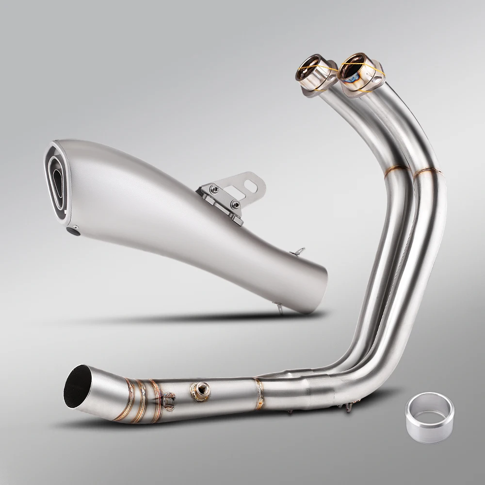 Slip On For YZF R7 2021-2025 MT07 FZ07 Motorcycle Full Exhaust System Header Link Pipe Muffler Escape With DB Killer
Slip On For YZF R7 2021-2025 MT07 FZ07 Motorcycle Full Exhaust System Header Link Pipe Muffler Escape With DB Killer