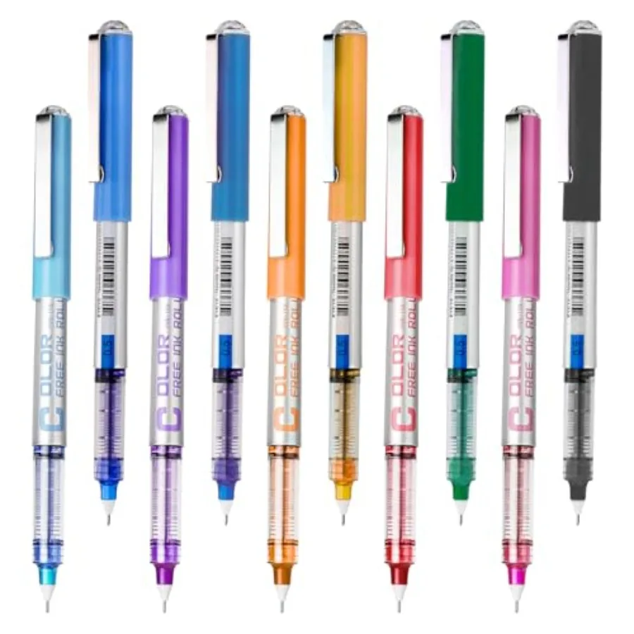 Needle Rollerball Pens, Assorted Extra Fine Point Pen Quick Dry, Liquid Ink Pens Fine Point Smooth Writing Pen for Journaling,
Needle Rollerball Pens, Assorted Extra Fine Point Pen Quick Dry, Liquid Ink Pens Fine Point Smooth Writing Pen for Journaling,