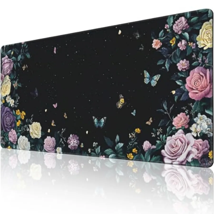 Gaming and Office Mouse Pad - 48"x 24" Extended 3XL Desk Mat with Stitched Edges, Non-Slip Rubber Base, Giant Computer Mousepad
Gaming and Office Mouse Pad - 48"x 24" Extended 3XL Desk Mat with Stitched Edges, Non-Slip Rubber Base, Giant Computer Mousepad