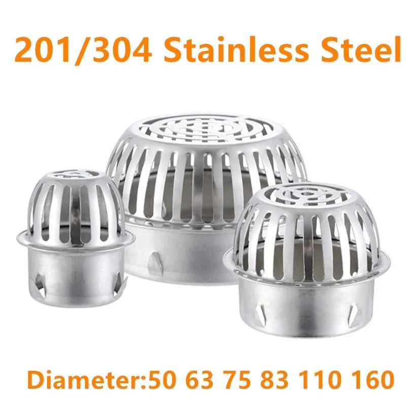 Stainless Steel Balcony Roof Round Large Displacement Anti-blocking Floor Drain Outdoor Rain Bucket Drainage Floor Drain
Stainless Steel Balcony Roof Round Large Displacement Anti-blocking Floor Drain Outdoor Rain Bucket Drainage Floor Drain