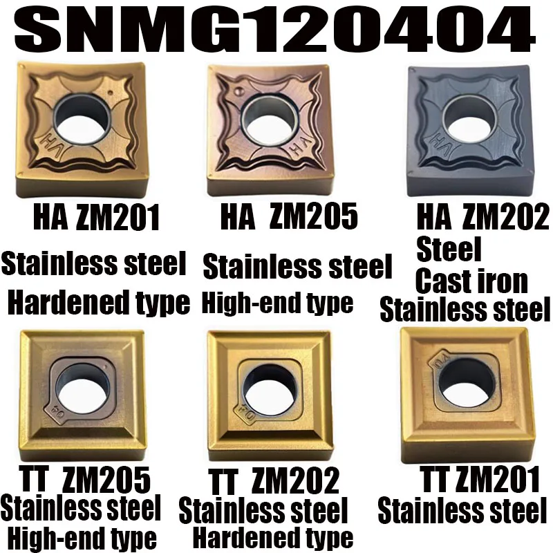 10PCS SNMG120404-HA / SNMG120404-TT SNMG431 карбидная вставка для нержавеющей стали
10PCS SNMG120404-HA / SNMG120404-TT SNMG431 карбидная вставка для нержавеющей стали