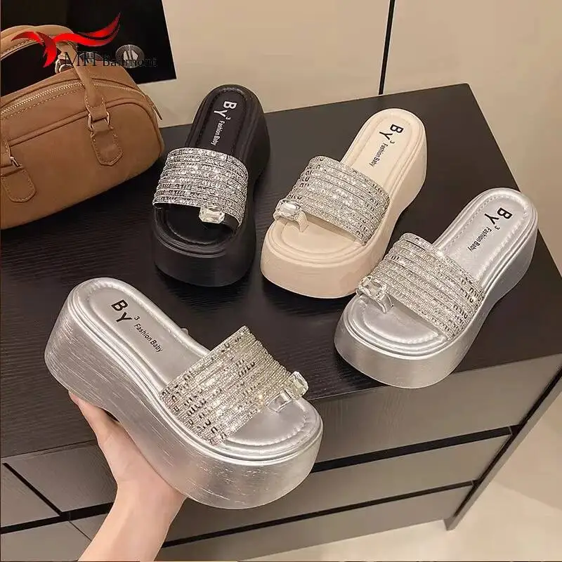 Women Heel Slippers Casual Comfortable Platform Slipper Summer Fashion High Heels Wedge Flip Flops Party Dress Shoes Sandals
Women Heel Slippers Casual Comfortable Platform Slipper Summer Fashion High Heels Wedge Flip Flops Party Dress Shoes Sandals