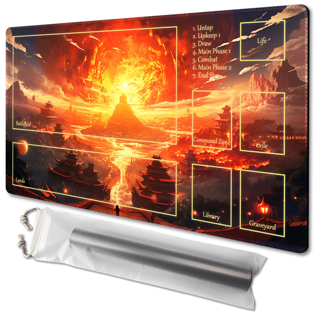 Jiangshan painting- Board Game TCG Playmat Table Mat Game Size 60X35 CM Mousepad Compatible for MTG CCG
Jiangshan painting- Board Game TCG Playmat Table Mat Game Size 60X35 CM Mousepad Compatible for MTG CCG