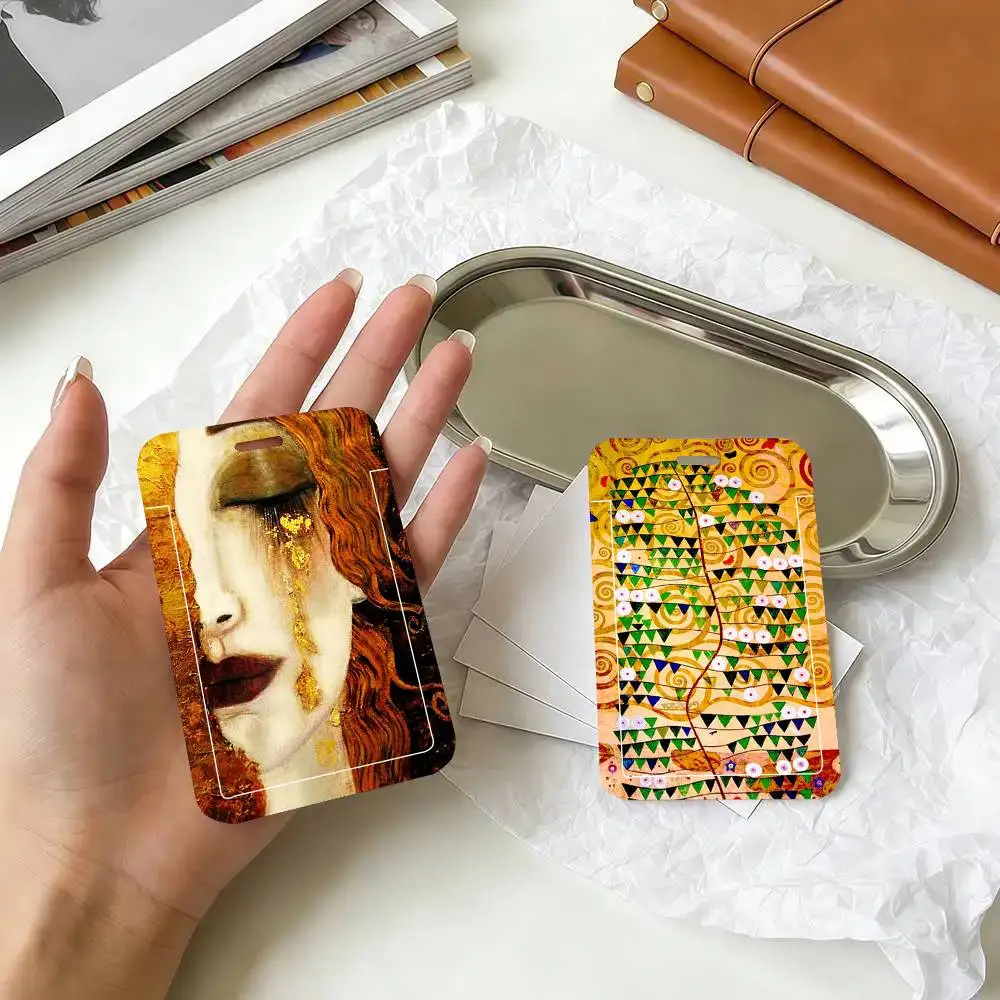 G-Gustav Klimt Art Painting Black Lanyard Card Holders Student Meal Cards And Campus Ids School
G-Gustav Klimt Art Painting Black Lanyard Card Holders Student Meal Cards And Campus Ids School