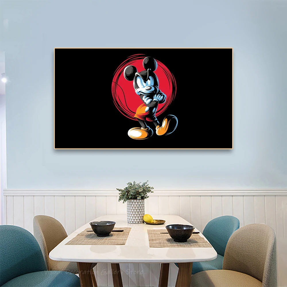 Disney Cartoon Mickey Mouse Donald Duck Wall Art Poster Printed Canvas Painting Modern Style Living Room Home Decora Kid's Gifts
Disney Cartoon Mickey Mouse Donald Duck Wall Art Poster Printed Canvas Painting Modern Style Living Room Home Decora Kid's Gifts
