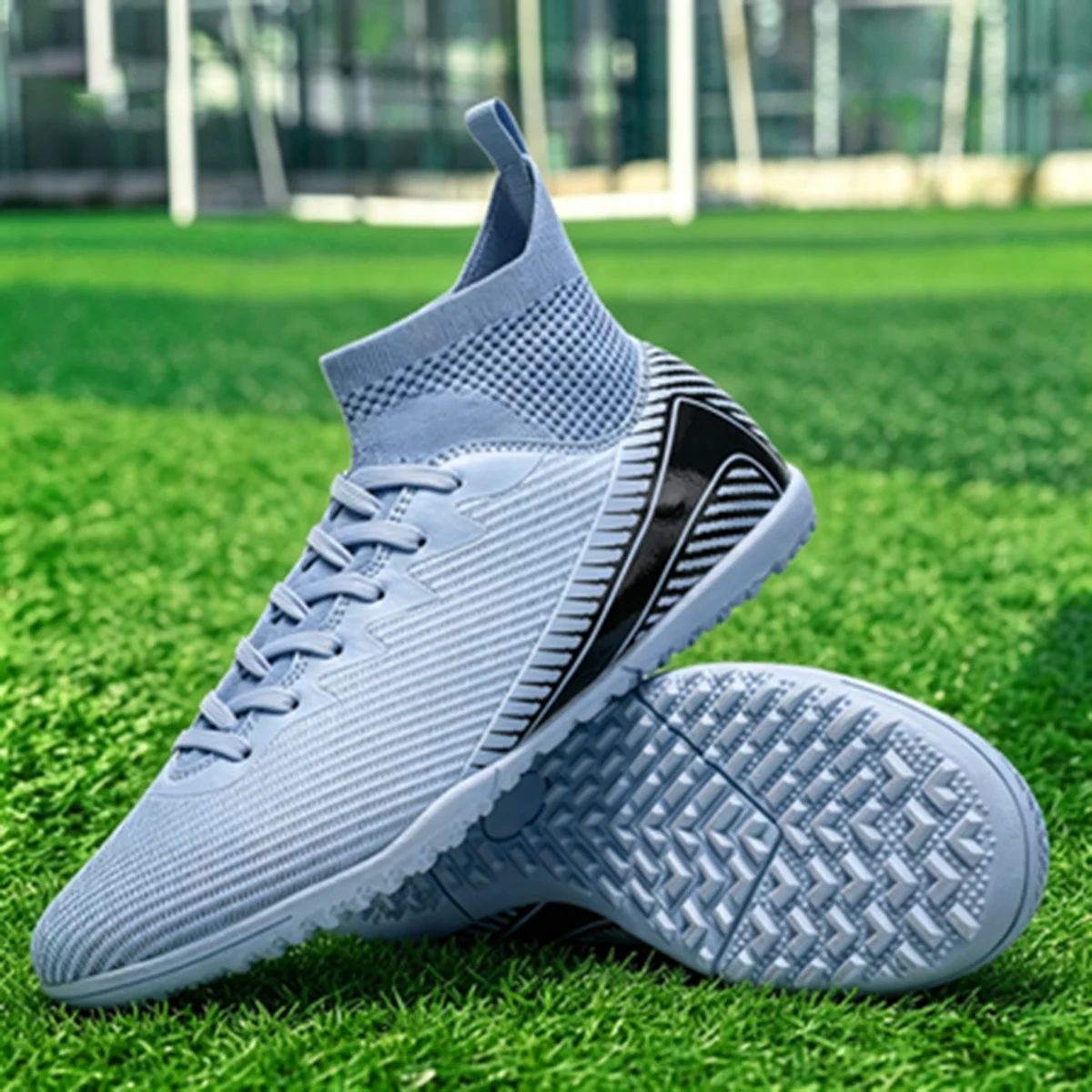 TF Turf Soccer Shoes Mixed PU Fabric Upper Rubber Outsole Strong Traction Wearproof Unisex Men Women Teenager Sports Footwear
TF Turf Soccer Shoes Mixed PU Fabric Upper Rubber Outsole Strong Traction Wearproof Unisex Men Women Teenager Sports Footwear