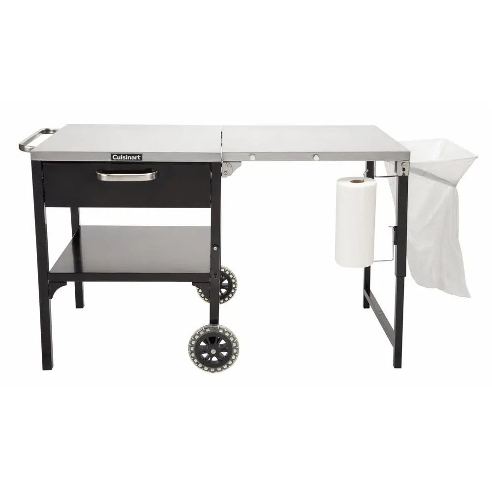 Prep n Cook Outdoor Table and Grill Stand, Stainless Steel Folding Table with Wheels, 48 x 24 Prep Station for Home BBQ, Tailga
Prep n Cook Outdoor Table and Grill Stand, Stainless Steel Folding Table with Wheels, 48 x 24 Prep Station for Home BBQ, Tailga