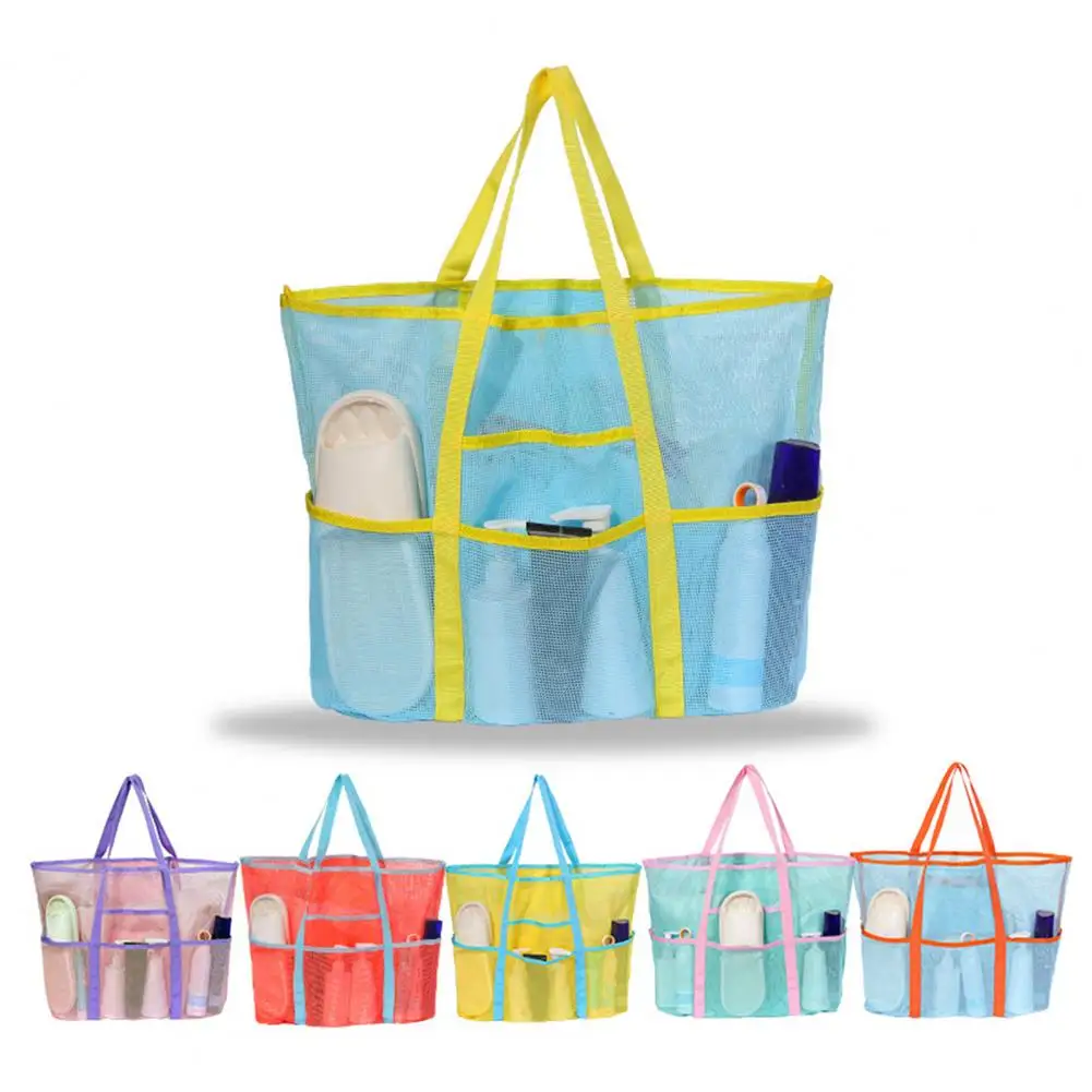 Picnic Beach Bag with Reinforced Handle Quick-Drying Transparent Design Multifunctional Large Capacity Shopping Bag Tote
Picnic Beach Bag with Reinforced Handle Quick-Drying Transparent Design Multifunctional Large Capacity Shopping Bag Tote
