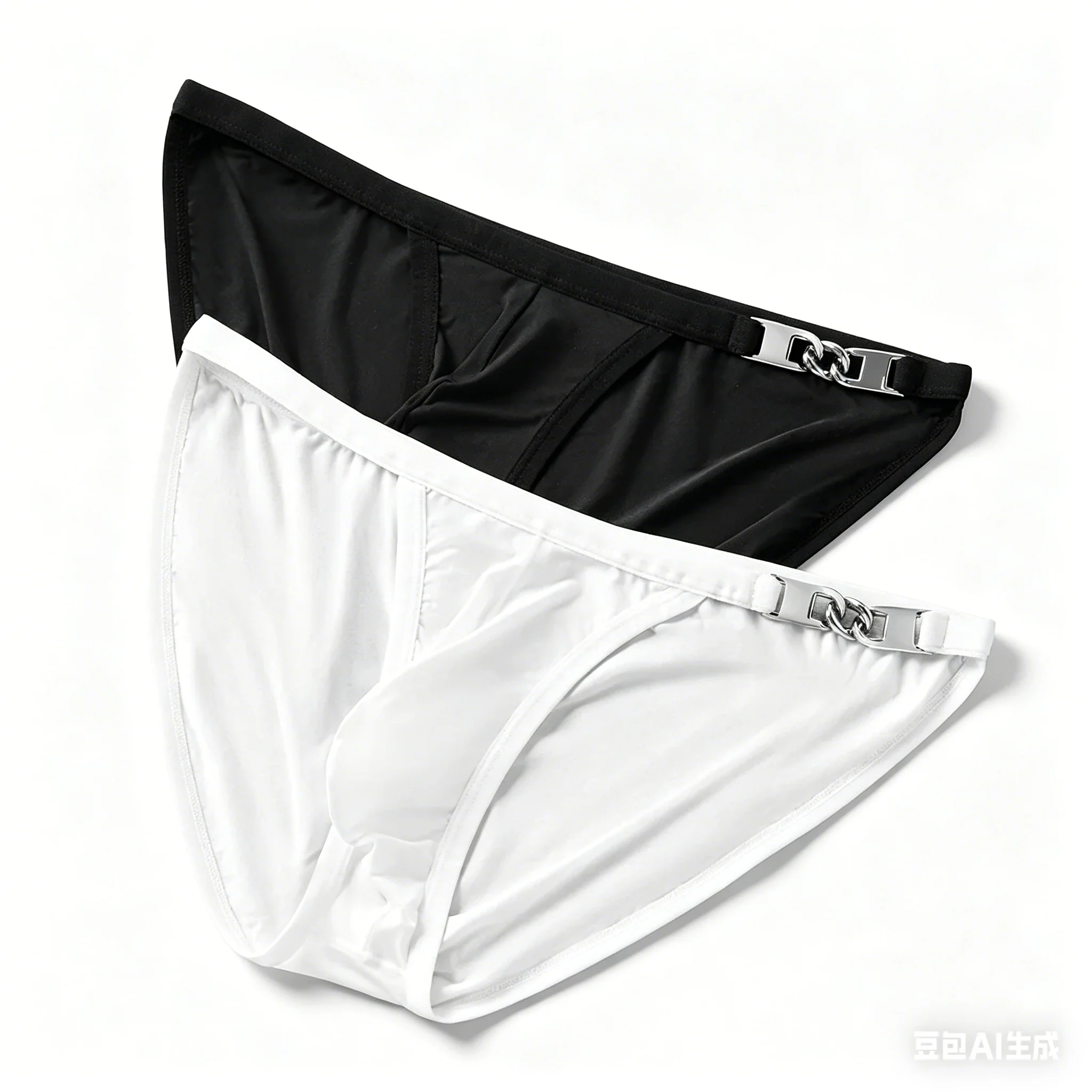 Men Bulge Low Rise Briefs with Metal Chain Decoration Soft U-Convex Pouch Slim Fit Sexy Panties Comfortable Daily Wear Underwear
Men Bulge Low Rise Briefs with Metal Chain Decoration Soft U-Convex Pouch Slim Fit Sexy Panties Comfortable Daily Wear Underwear