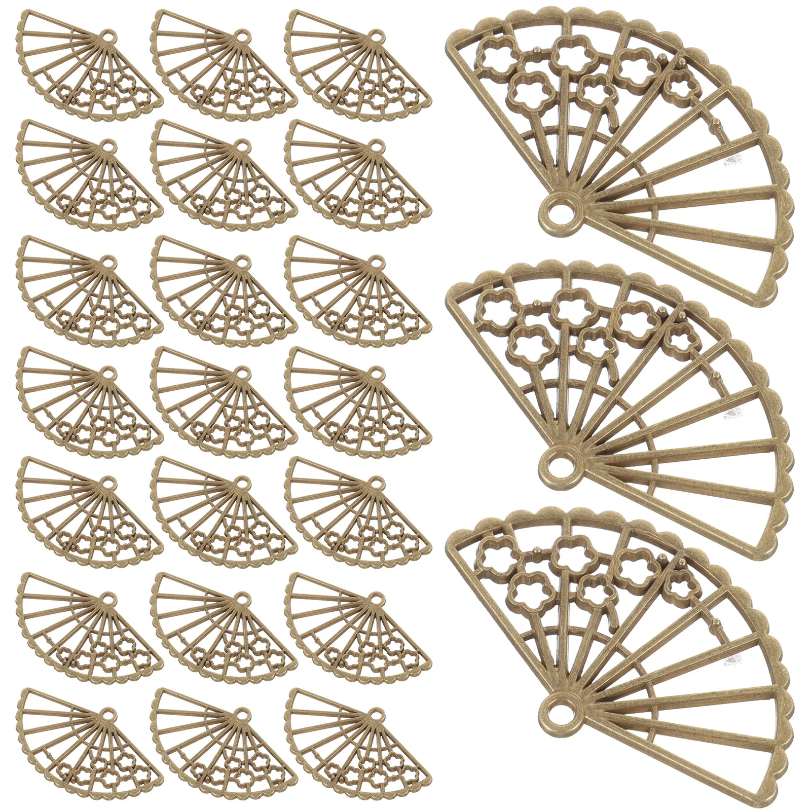 100pcs Alloy Fan Charms Delicate Diy Jewelry Making Materials Lightweight Metal Charms For Bracelets Necklaces Crafts Supplies
100pcs Alloy Fan Charms Delicate Diy Jewelry Making Materials Lightweight Metal Charms For Bracelets Necklaces Crafts Supplies