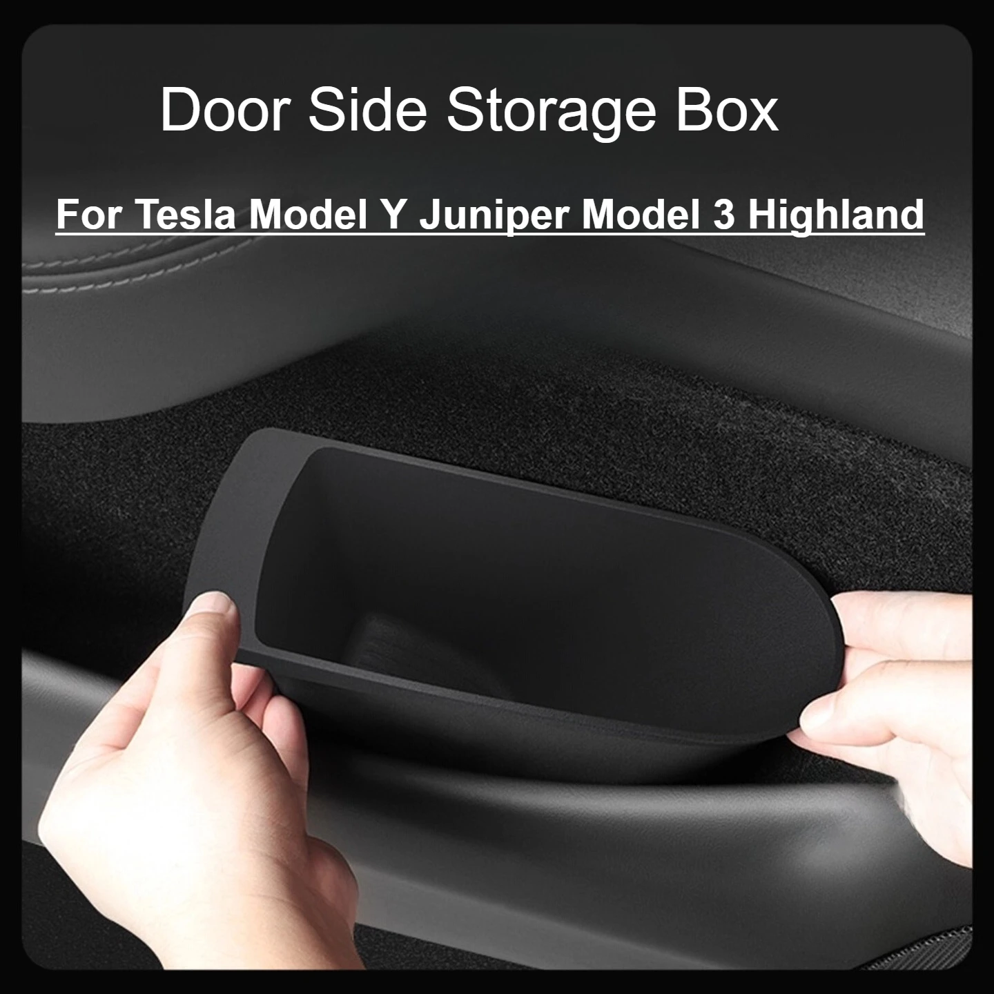 Door Side Storage Box For Tesla Model Y Juniper Model 3 Highland 2025 Car Door Trash Organizer
Door Side Storage Box For Tesla Model Y Juniper Model 3 Highland 2025 Car Door Trash Organizer