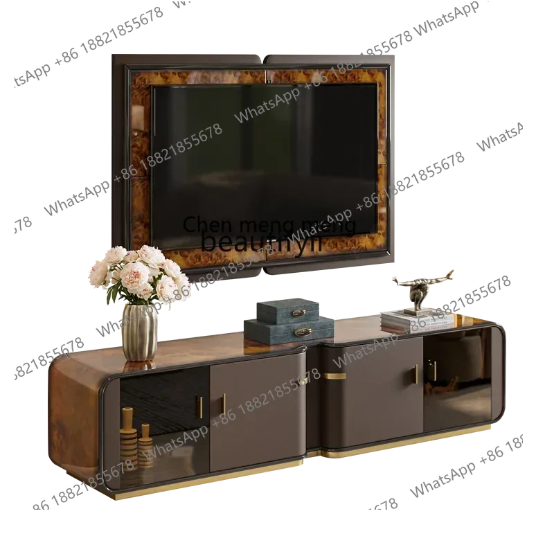 X Light luxury TV cabinet large apartment living room bedroom modern Italian leather coffee table combination cabinet
X Light luxury TV cabinet large apartment living room bedroom modern Italian leather coffee table combination cabinet