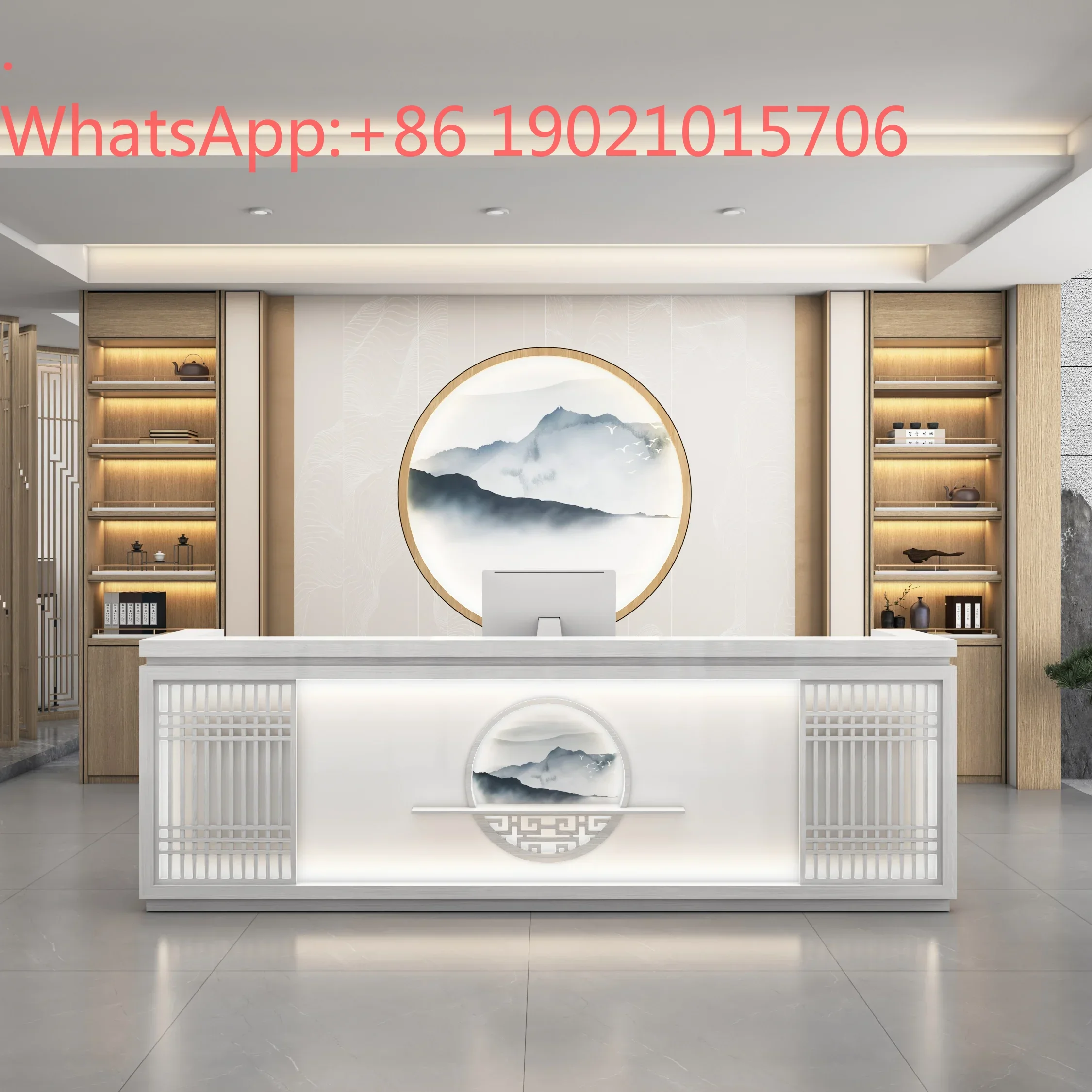 HXL new Chinese style checkout page Foot bath Beauty salon Bar health center Reception desk Shop Small
HXL new Chinese style checkout page Foot bath Beauty salon Bar health center Reception desk Shop Small