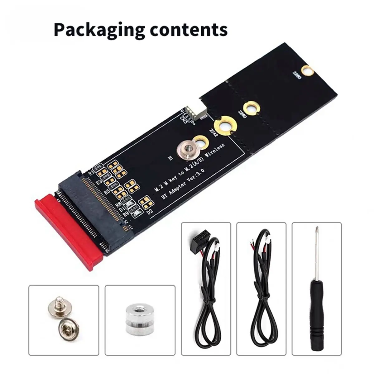 618 Mega Sale M.2 Key A to M.2 Key M Adapter Card for Computer Components High-Speed Data Transfer
618 Mega Sale M.2 Key A to M.2 Key M Adapter Card for Computer Components High-Speed Data Transfer