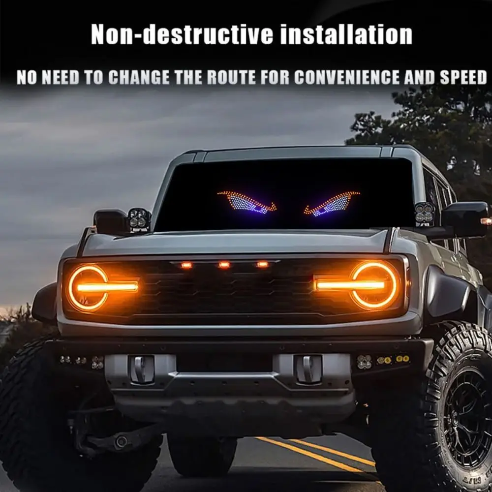 Night Driving USB Demon Eye Light Multi-Mode 5V LED Windshield Display LED Display 11 Mode Car Decor Light Car Windshield
Night Driving USB Demon Eye Light Multi-Mode 5V LED Windshield Display LED Display 11 Mode Car Decor Light Car Windshield
